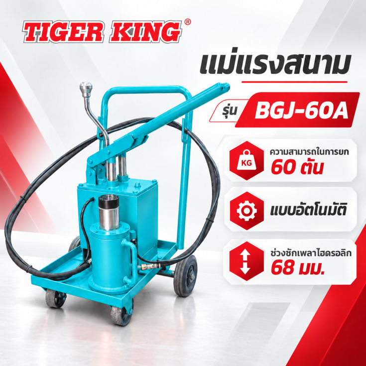 แม่แรงสนาม ออโต้ BGJ-60A